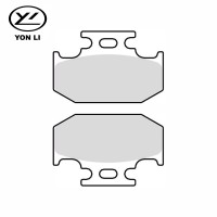 YONGLI YL-F060 - накладки тормозные