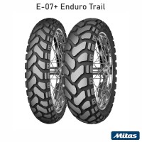 MITAS E-07+ Enduro Trail 140/80-17 Dakar 69T TL (передняя/задняя)