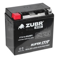 ZUBR YTX14-BS - аккумулятор MF