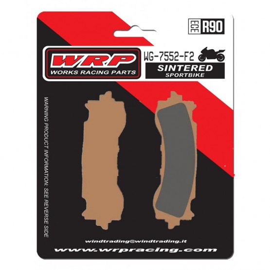 WRP WG-7552-F2 - тормозные накладки WRP WG-7552-F2 - тормозные накладки