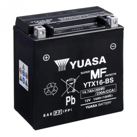 YUASA YTX16-BS - аккумулятор MF YUASA YTX16-BS - аккумулятор MF