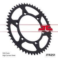 JT SPROCKETS JTR251.47ZBK - звезда приводная ведомая (черная)