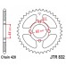 JT SPROCKETS JTR832.37 - звезда приводная ведомая 