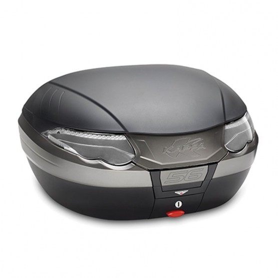 KAPPA K56NT - центральный кофр Black/Silver KAPPA K56NT - центральный кофр Black/Silver