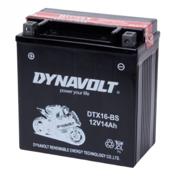 DYNAVOLT DTX16-BS (YTX16-BS) - аккумулятор AGM DYNAVOLT DTX16-BS (YTX16-BS) - аккумулятор AGM