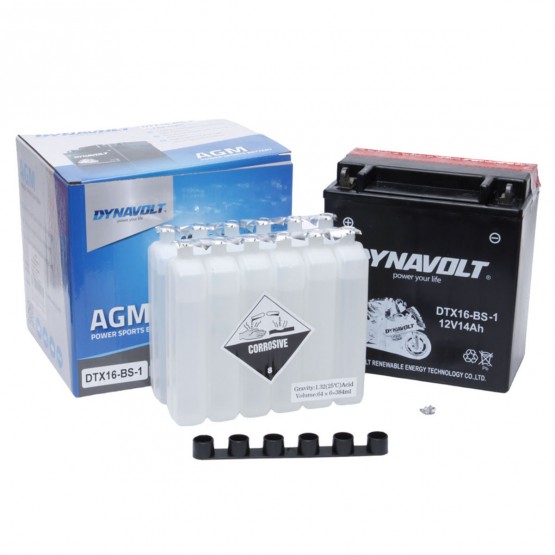 DYNAVOLT DTX16-BS-1 (YTX16-BS-1) - аккумулятор AGM DYNAVOLT DTX16-BS-1 (YTX16-BS-1) - аккумулятор AGM