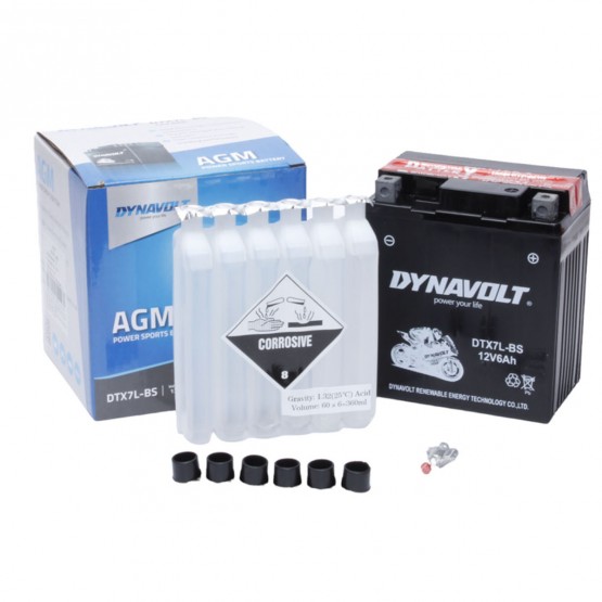 DYNAVOLT DTX7L-BS (YTX7L-BS) - аккумулятор AGM DYNAVOLT DTX7L-BS (YTX7L-BS) - аккумулятор AGM