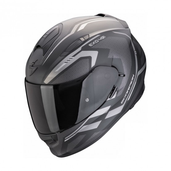 SCORPION EXO мотошлем EXO-491 KRIPTA Black/Silver Matt, M SCORPION EXO мотошлем EXO-491 KRIPTA Black/Silver Matt, M
