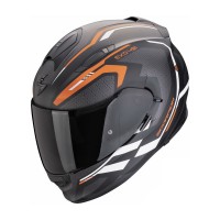 SCORPION EXO мотошлем EXO-491 KRIPTA Black/Orange/Wtite Matt, S