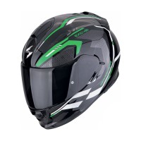 SCORPION EXO мотошлем EXO-491 KRIPTA Black/Green/White Solid, XXL