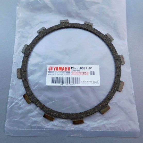 Yamaha 26H-16321-01-00 - диск сцепления фрикционный Yamaha 26H-16321-01-00 - диск сцепления фрикционный