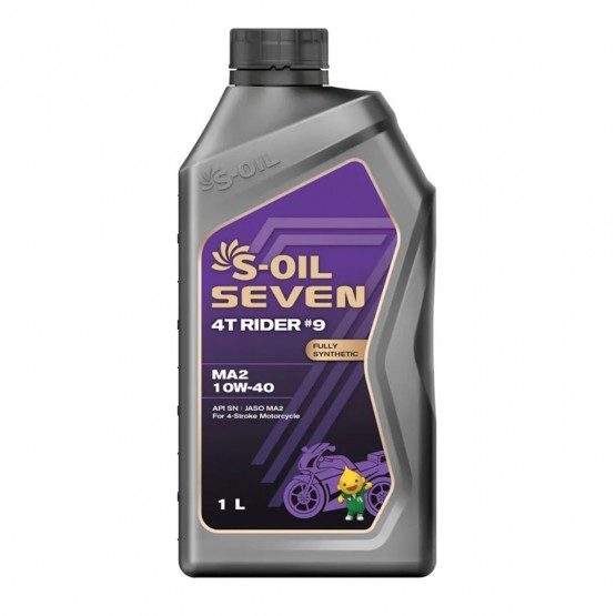 S-OIL 7 4T RIDER #9 MA2 10W-40, 1 л.