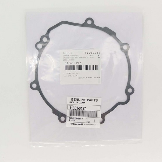Kawasaki 11061-0197 - прокладка крышки генератора Kawasaki 11061-0197 - прокладка крышки генератора