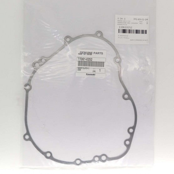Kawasaki 11061-0252 - прокладка крышки сцепления Kawasaki 11061-0252 - прокладка крышки сцепления