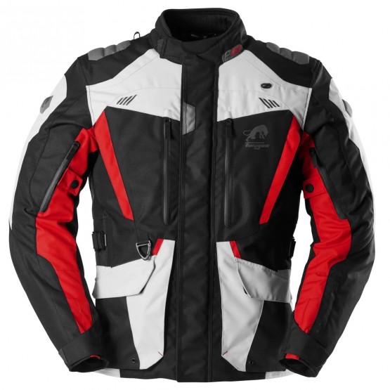FURYGAN Apalaches EVO Black/Red/White текстильная мотокуртка, XL FURYGAN Apalaches EVO Black/Red/White текстильная мотокуртка, XL