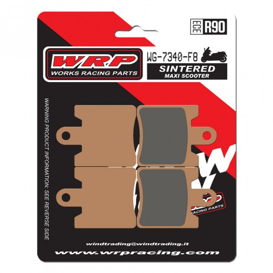 WRP WG-7340-F8 - тормозные накладки WRP WG-7340-F8 - тормозные накладки