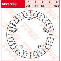 TRW MST238 - тормозной диск