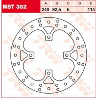 TRW MST382 - тормозной диск