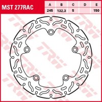 TRW MST277RAC - тормозной диск