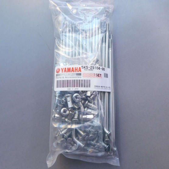 Yamaha 5KS-25104-00-00 - комплект спиц переднего колеса Yamaha 5KS-25104-00-00 - комплект спиц переднего колеса