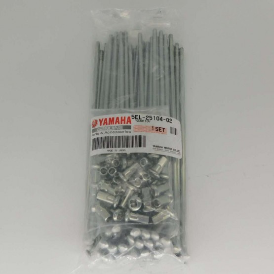 Yamaha 5EL-25104-00-00 - комплект спиц переднего колеса Yamaha 5EL-25104-00-00 - комплект спиц переднего колеса