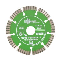 TRIO-DIAMOND - диск алмазный отрезной New Formula турбо-сегментный 125 мм. для УШМ