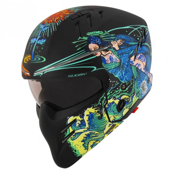 SUOMY Armor Mizu Kasai Black Matt - мотошлем, S