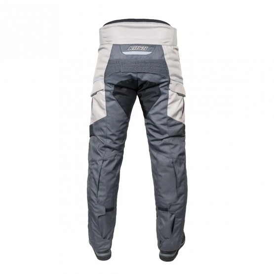 RUSH Long Ride Pant Beige - текстильные мотоштаны, L