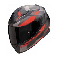 SCORPION EXO мотошлем EXO-491 ABILIS Black/Silver/Red Matt, XS