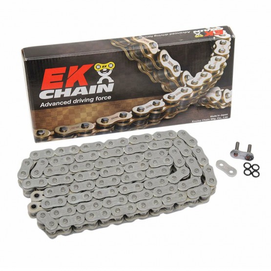 EK CHAIN 525 SROZ2 цепь приводная (с замком расклепка), 130 звеньев EK CHAIN 525 SROZ2 цепь приводная (с замком расклепка), 130 звеньев