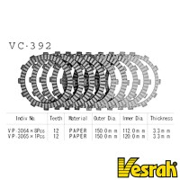 VESRAH VC-392 - диски сцепления фрикционные