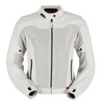 FURYGAN Genesis Mistral Lady EVO 3 - текстильная женская мотокуртка White, L