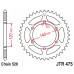 JT SPROCKETS JTR475.44 - звезда приводная ведомая JT SPROCKETS JTR475.44 - звезда приводная ведомая
