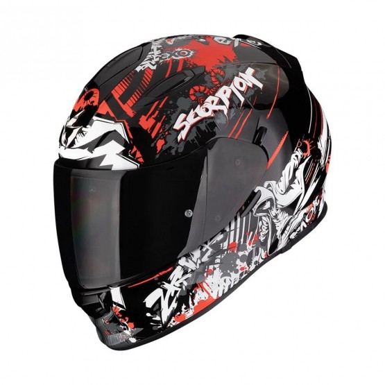 SCORPION EXO мотошлем EXO-491 SPECTOR Red Solid, S