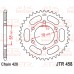 JT SPROCKETS JTR458.40 - звезда приводная ведомая JT SPROCKETS JTR458.40 - звезда приводная ведомая