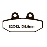 YONGLI YL-F293  - накладки тормозные (FDB2306P)