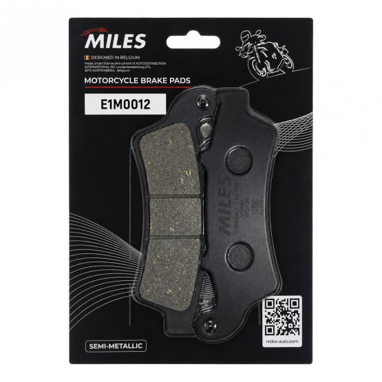 MILES E1M0012 - накладки тормозные MILES E1M0012 - накладки тормозные