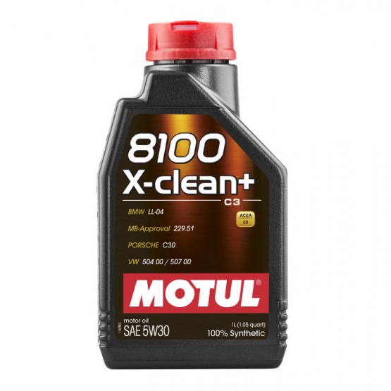 MOTUL 8100 X-clean+ 5W-30, 1 л.