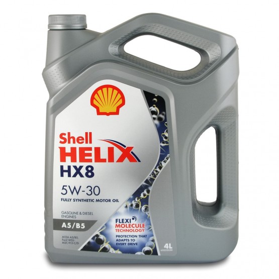 SHELL Helix HX8 5W-30, 4 л. 