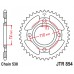 JT SPROCKETS JTR855.45 - звезда приводная ведомая JT SPROCKETS JTR855.45 - звезда приводная ведомая