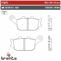 BRENTA FT3072 - накладки тормозные
