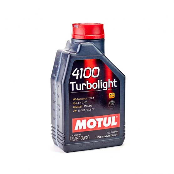 MOTUL 4100 Turbolight 10W-40, 1 л.