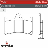 BRENTA FT4094 - накладки тормозные