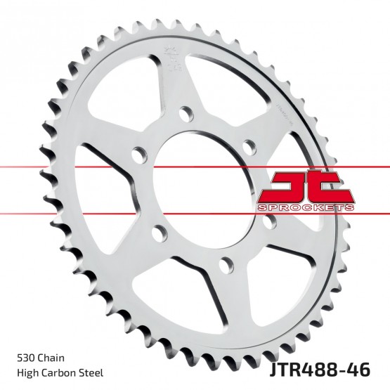 JT SPROCKETS JTR488.46 - звезда приводная ведомая JT SPROCKETS JTR488.46 - звезда приводная ведомая