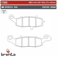 BRENTA FT3092 - накладки тормозные