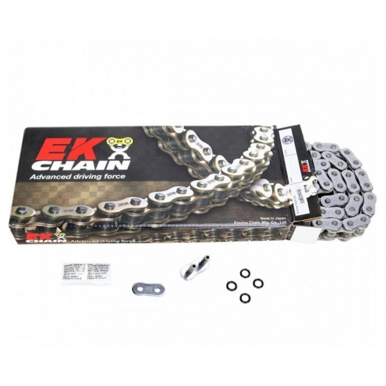 EK CHAIN 530 ZVX3 цепь приводная (с замком расклепка), 110 звеньев EK CHAIN 530 ZVX3 цепь приводная (с замком расклепка), 110 звеньев