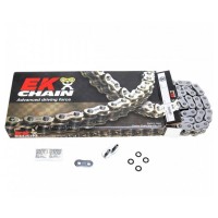 EK CHAIN 530 ZVX3 цепь приводная (с замком расклепка), 114 звеньев