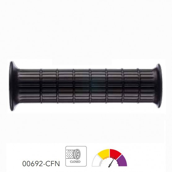 ARIETE 00692-CFM - ручки руля ROAD 70-BLACK, 22 мм.