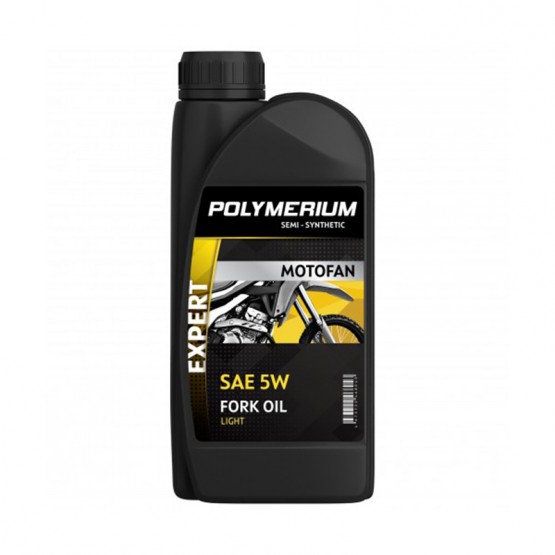 POLYMERIUM Moto-Fan Fork Oil Expert Light 5W, 1 л.