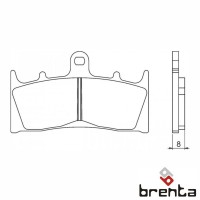 BRENTA FT4124 - накладки тормозные